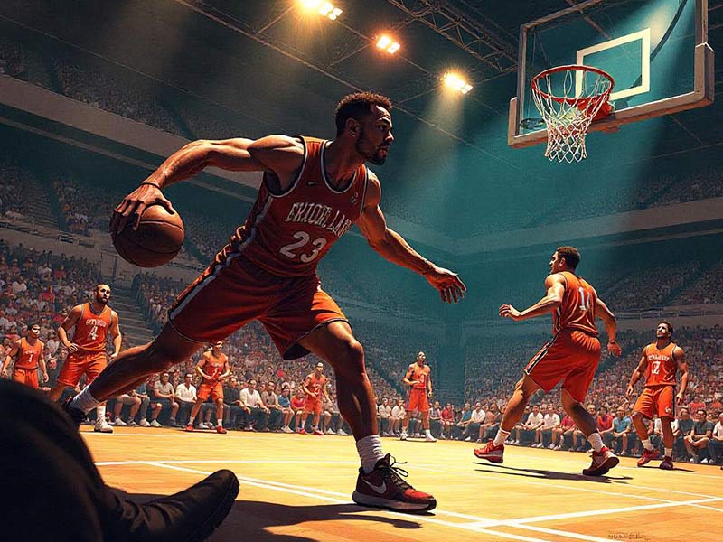 面对进攻如此凌厉的欧文！77也无可奈何